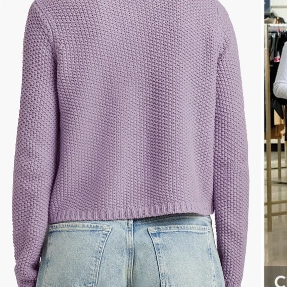 Splendid Andrea crop cardigan. ROSSA (color) Knit. Worn only once. - Picture 10 of 11